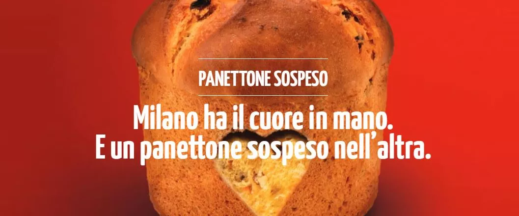 panettone sospeso.